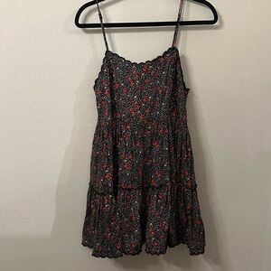Floral Spaghetti Strap Dress